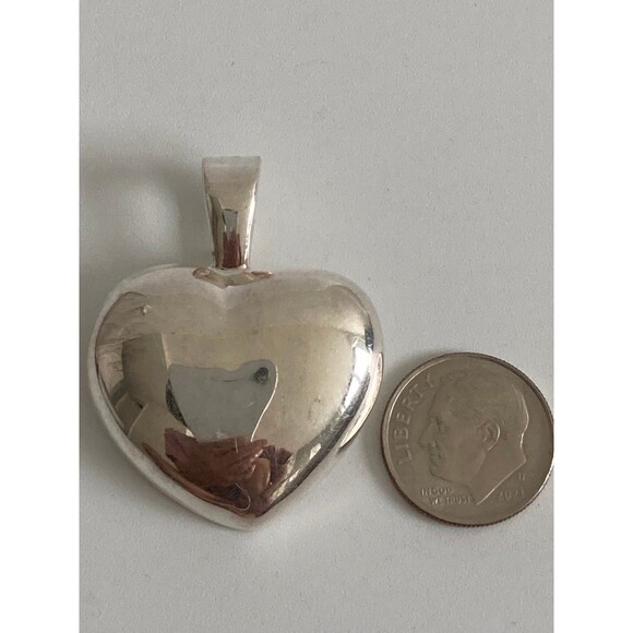 David Sigal Canada 925 sterling silver heart pendant - Picture 3 of 6